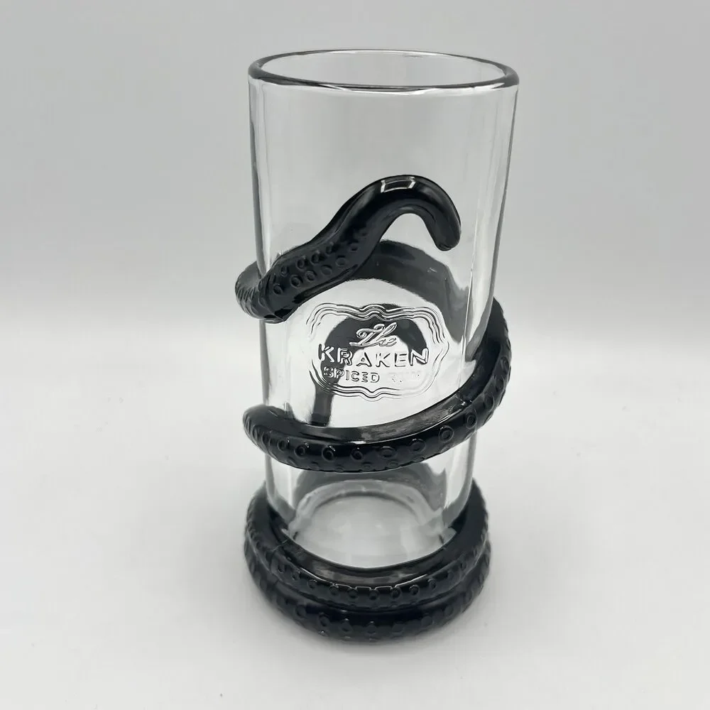 Kraken Spiced Rum Tentacle Tiki Cocktail Glass Collectible
